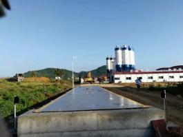 中鐵19局-客戶(hù)案例 3*20米汽車(chē)地磅